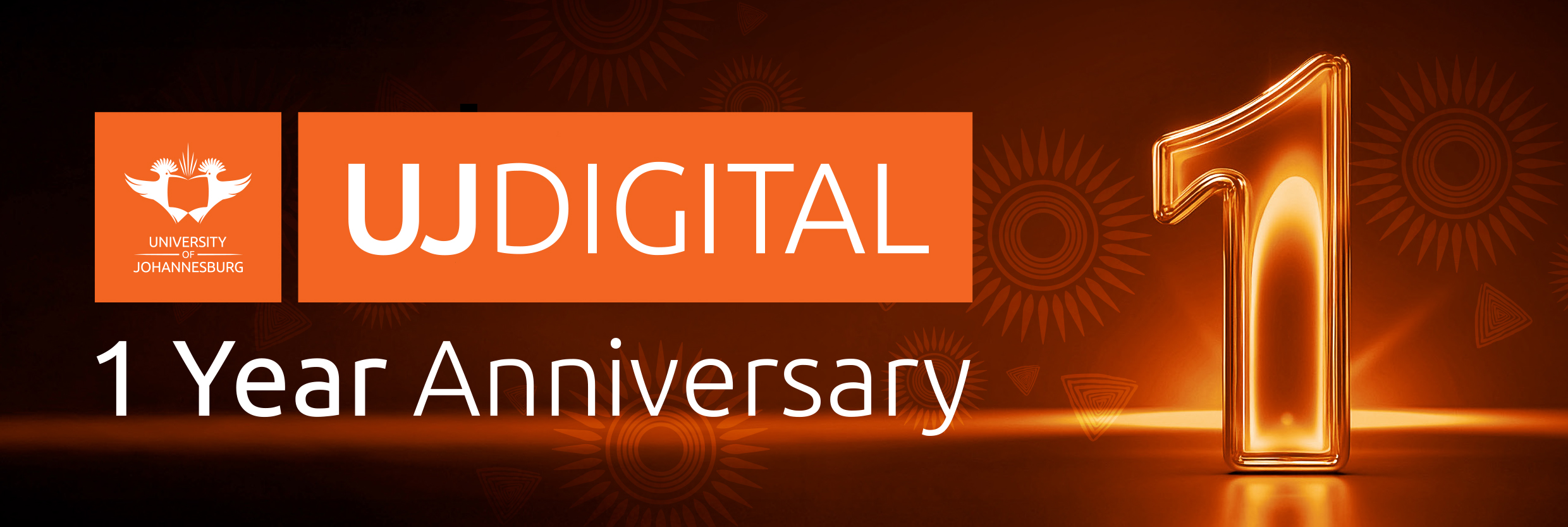 UJDigital first birthday campaign banner